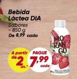 Dia Bebida Láctea DIA Sabores oferta