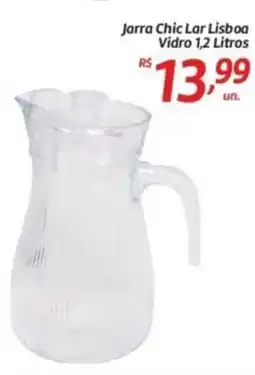 Comper Jarra Chic Lar Lisboa Vidro oferta