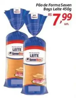 Comper Pão de Forma Seven Boys Leite oferta