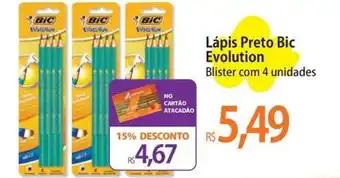 Lápis Preto Bic Evolution
