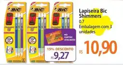 Atacadão Lapiseira Bic Shimmers oferta