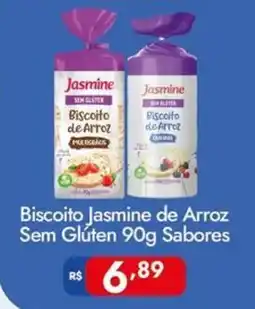 Supermercados Rondon Biscoito Jasmine de Arroz Sem Glúten Sabores oferta