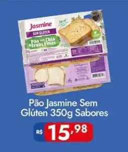 Supermercados Rondon Pão Jasmine Sem Glúten Sabores oferta