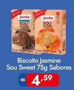 Supermercados Rondon Biscoito Jasmine Sou Sweet Sabores oferta