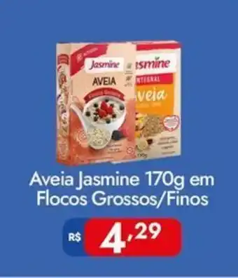 Aveia Jasmine em Flocos Grossos/Finos