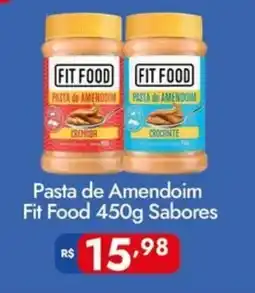 Supermercados Rondon Pasta de Amendoim Fit Food Sabores oferta