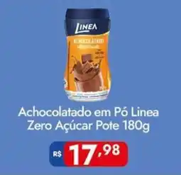 Supermercados Rondon Achocolatado em Pó Linea Zero Açúcar Pote oferta