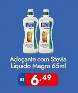 Supermercados Rondon Adoçante com Stevia Líquido Magro oferta