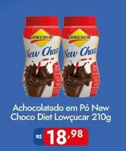 Supermercados Rondon Achocolatado em Pó New Choco Diet Lowçucar oferta