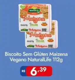 Supermercados Rondon Biscoito Sem Glúten Maizena Vegano NaturalLife oferta
