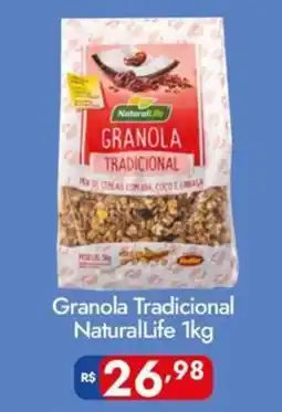 Supermercados Rondon Granola Tradicional NaturalLife oferta