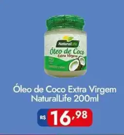 Supermercados Rondon Óleo de Coco Extra Virgem NaturalLife oferta