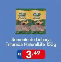 Supermercados Rondon Semente de Linhaça Triturada NaturalLife oferta