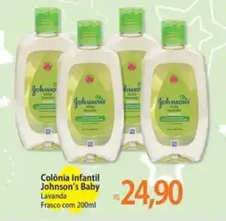 Atacadão Colônia Infantil Johnson's Baby Lavanda oferta