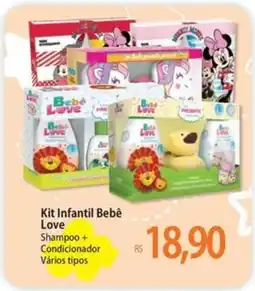 Atacadão Kit Infantil Bebê Love oferta