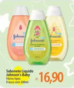 Atacadão Sabonete Liquido Johnson's Baby oferta