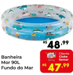 Semar Supermercado Banheira Mor Fundo do Mar oferta