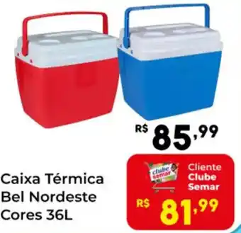 Caixa Térmica Bel Nordeste Cores