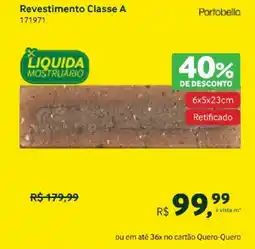 Quero Quero Revestimento Classe A oferta