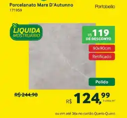 Quero Quero Porcelanato Mare D'Autunno oferta