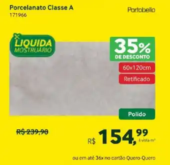 Porcelanato Classe A