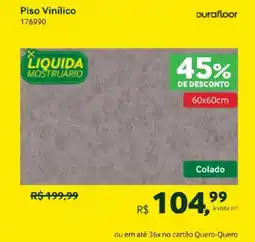 Quero Quero Piso Vinílico 176990 oferta