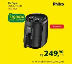 Quero Quero Philco Air Fyer oferta