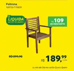Quero Quero Poltrona 169726/176839 oferta