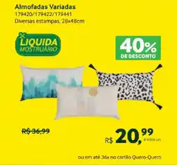 Quero Quero Almofadas Variadas oferta