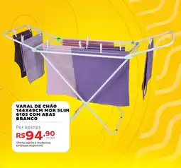 Casa e Vídeo Varal de chão oferta