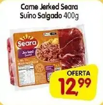 Cercadão Came Jerked Seara Suíno Salgado oferta