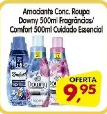 Cercadão Amaciante Conc. Roupa Downy Fragrâncias/ Comfort Cuidado Essencial oferta