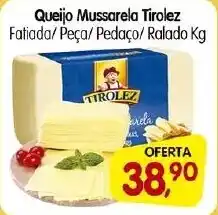 Cercadão Queijo Mussarela Tirolez oferta