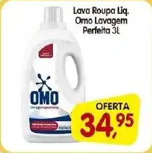 Cercadão Lava Roupa Liq. Omo Lavagem Perfeita oferta