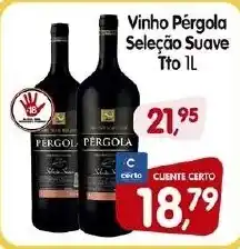 Cercadão Vinho Pérgola Seleção Suave Tto oferta