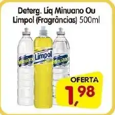 Cercadão Deterg. Liq Minuano Ou Limpol (Fragrâncias) oferta