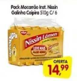 Cercadão Pack Macarrão Inst. Nissin Galinha Caipira oferta