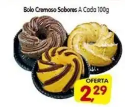Cercadão Bolo Cremoso Sabores A Cada oferta