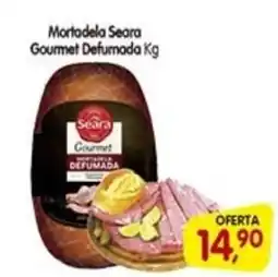 Cercadão Mortadela Seara Gourmet Defumada oferta