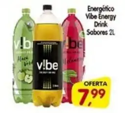 Cercadão Energético Vibe Energy Drink Sabores oferta