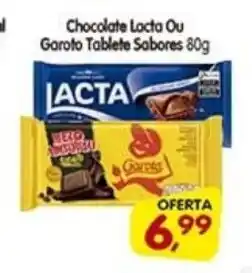 Cercadão Chocolate Lacta Ou Garoto Tablete Sabores oferta