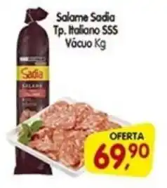 Cercadão Salame Sadia Tp. Italiano SSS Vácuo oferta