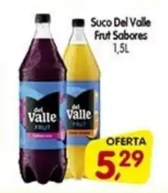 Cercadão Suco Del Valle Frut Sabores oferta