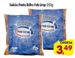 Cercadão Sabão Pasta Brilho Fab Limp oferta