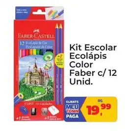 Tonin Superatacado Kit Escolar Ecolápis Color Faber oferta