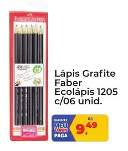Tonin Superatacado Lápis Grafite Faber Ecolápis 1205 oferta