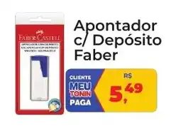 Tonin Superatacado Apontador c/ Depósito Faber oferta