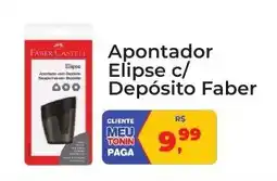 Tonin Superatacado Apontador Elipse c/ Depósito Faber oferta