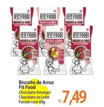 Biscoito de Arroz Fit Food