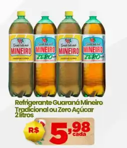 Ultrabox Refrigerante Guaraná Mineiro Tradicional ou Zero Açúcar oferta